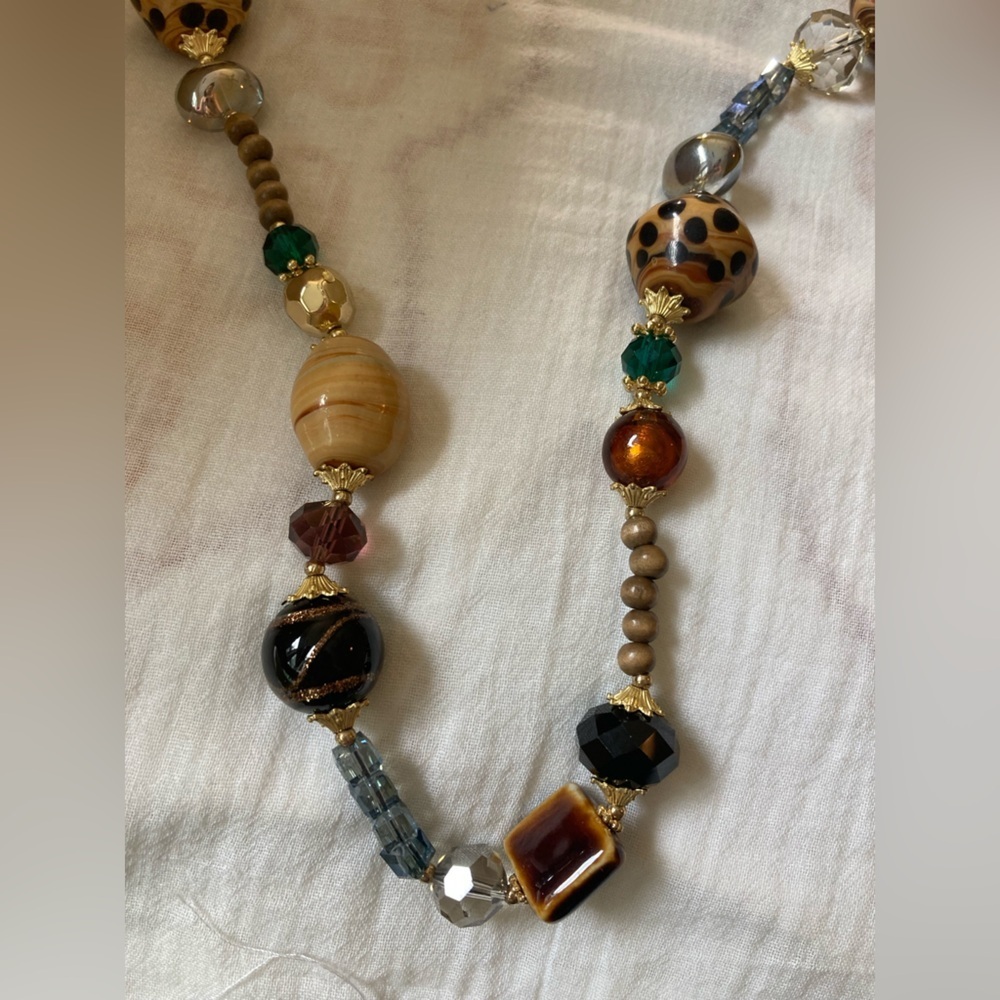 Premier Designs Multi Strands Variety of Beads 36” Necklace - Picture 5 of 11